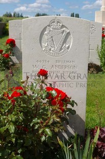 SPANBROEKMOLEN BRITISH CEMETERY - ANDERSON, WILLIAM GEORGE